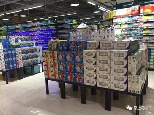 一组精品超市的陈列图片